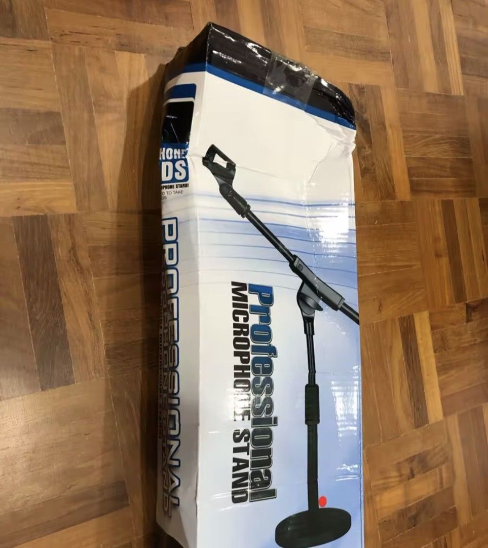 Adjustable Microphone Stand - Black421333768550502401