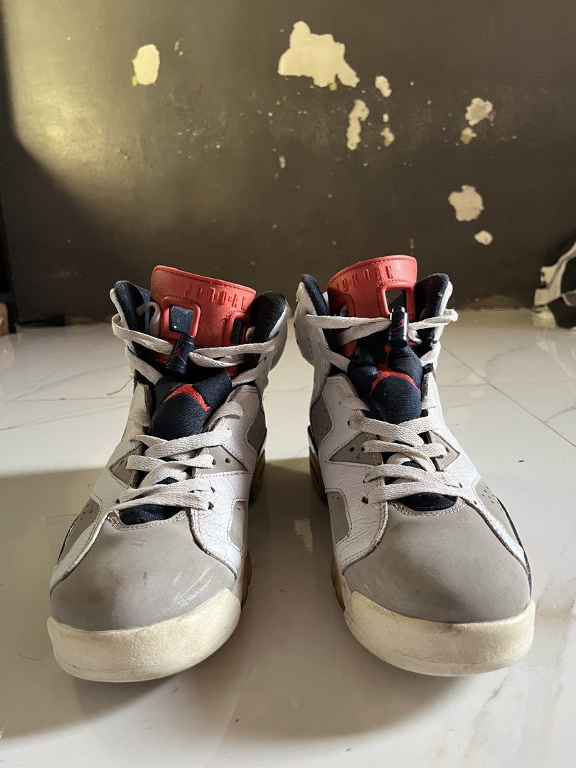 Air Jordan 6 Retro Carmine (Category: Sneakers) located in Manila. Submitted by cholowkey (Listing ID 1430723606, Image 3). Description: nike ukay ukay shoes size: 42.5 cm: 27 .