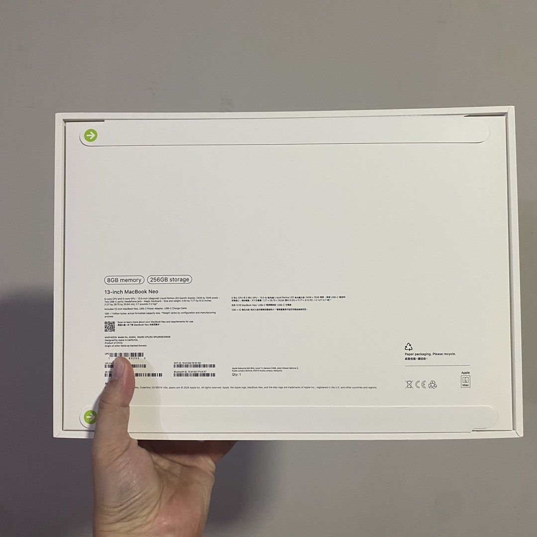 Apple MacBook Neo (Indigo) - Brand New420563088856197121