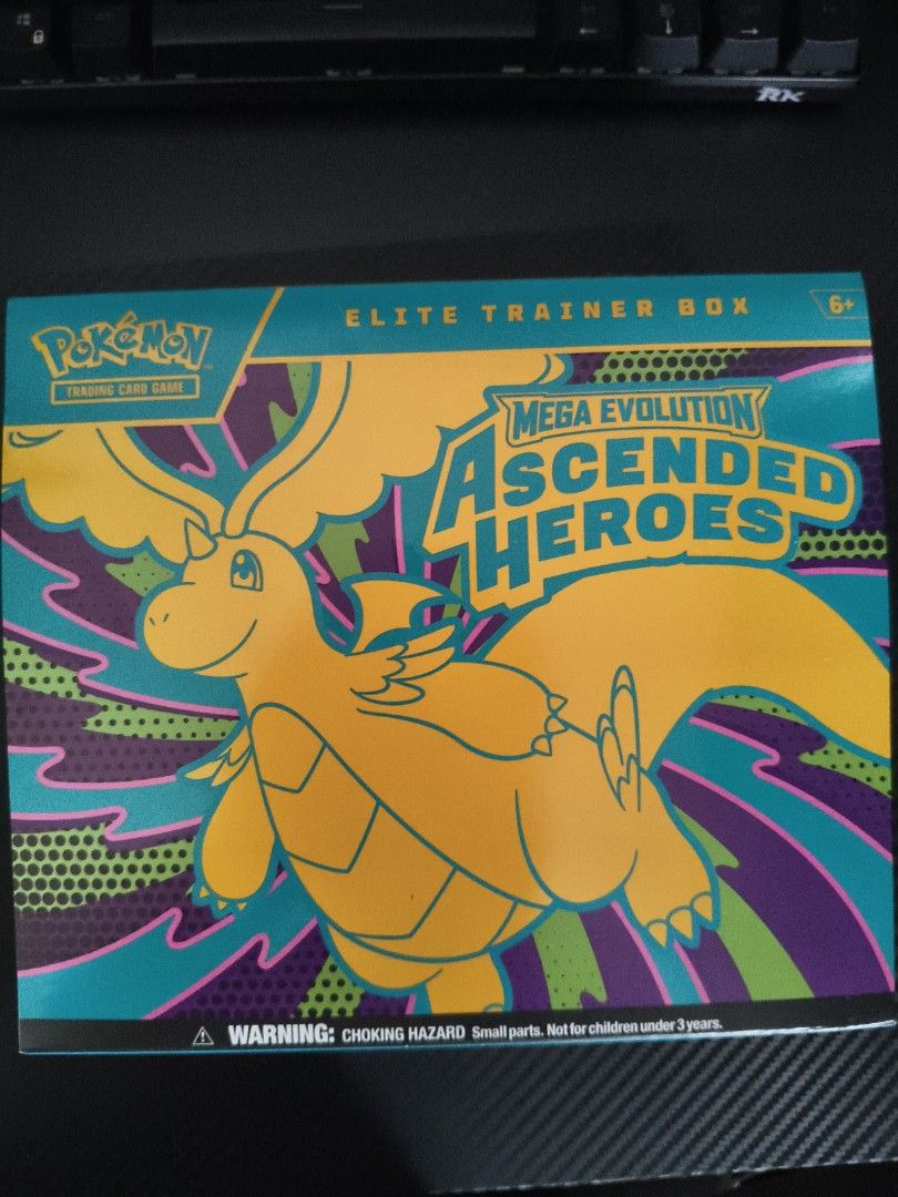 Ascended Heroes ETB ( BOX and Accessories Only ), Hobbies & Toys, Toys ...