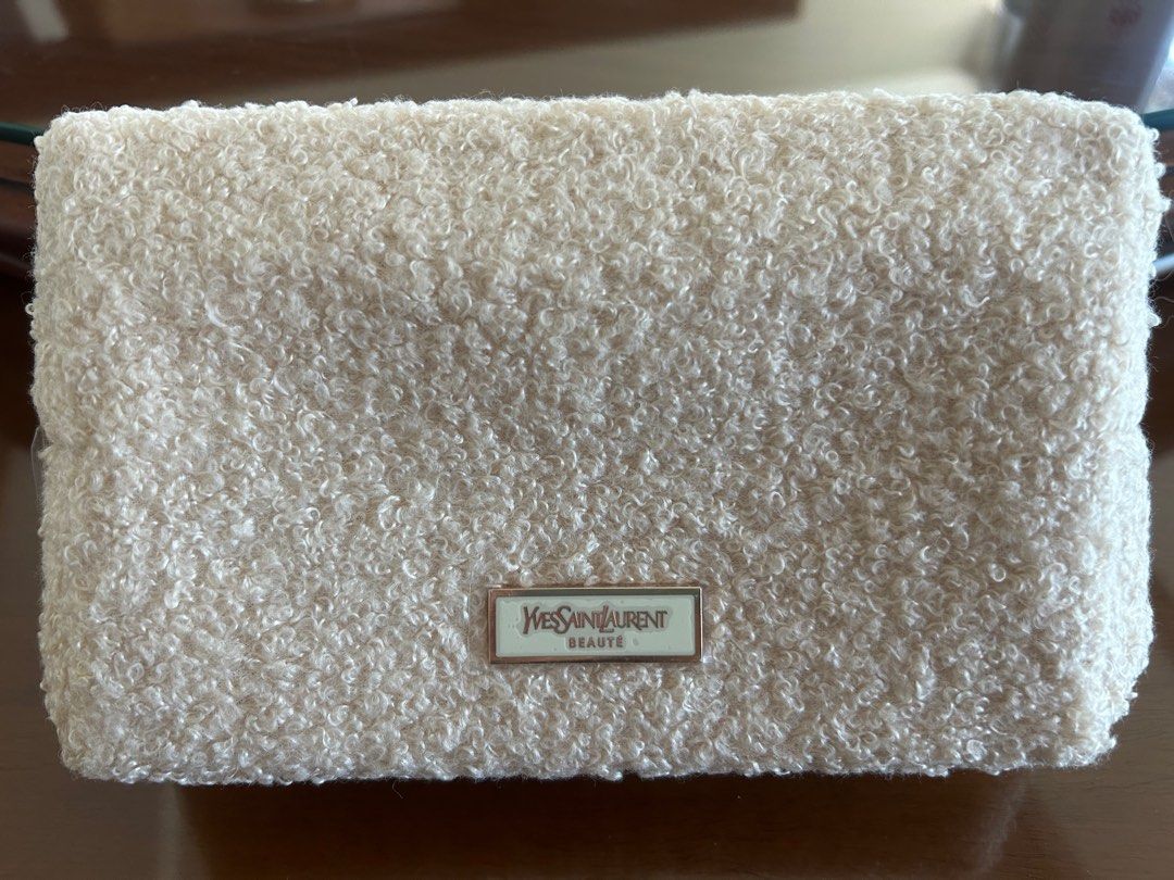 Authentic YSL Cosmetic Pouch (Category: Other Accessories) located in Manila. Submitted by chiccorner (Listing ID 1430635030, Image 1). Description: Dinension 7” width x 4” H x2” .