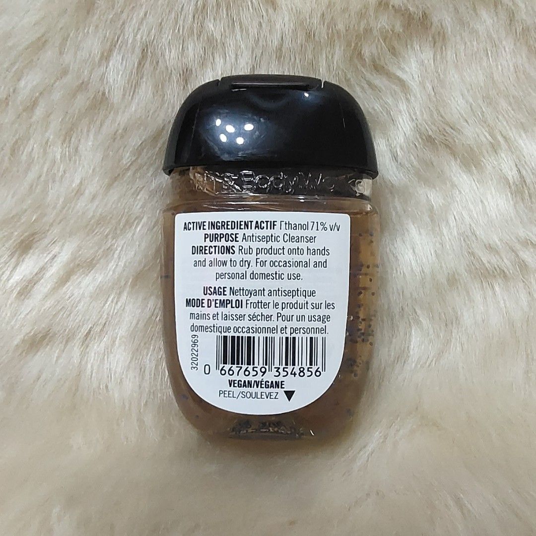 BBW PocketBac Hand Sanitizer - Into The Night (Category: Sanitizers & Disinfectants) located in Binan City. Submitted by apparelsbyeve (Listing ID 1430679212, Image 2). Description: Bath & Body Works PocketBac hand sanitizer in the Into The Night scent. It is an anti-bacterial hand gel with 71% alcohol. Authentic from Canada. Size: 29ml.