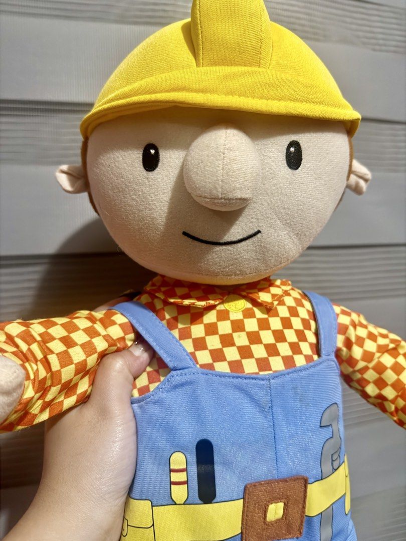 Bob the Builder plush toy Big size (Category: Plushies & Soft Toys) located in Manila. Submitted by bcbg3217 (Listing ID 1430644053, Image 2). Description: Like new condition Looks like Blippi / worker Big size no etiketa No other inclusions Actual photos are posted No issues or flaws unless stated Please check the photos thoroughly before placing an order JnT regular or Lalamove COD for Metro Manila ⚠️BUY AT YOUR OWN RISK⚠️ Prices are still nego