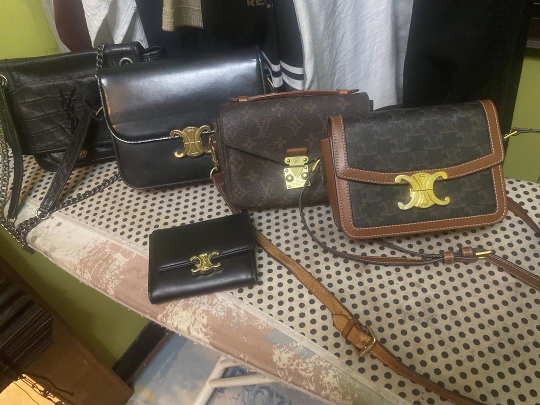 Bundle Bag (Category: Bags & Wallets) located in Kuala Lumpur. Submitted by owlettestuff (Listing ID 1430712501, Image 1). Description: YSL Nikki ✅ Celine Black ❌ LV Metis Mini ❌ Celine Mono ✅ Celine Short wallet ✅ various price. dm for details.