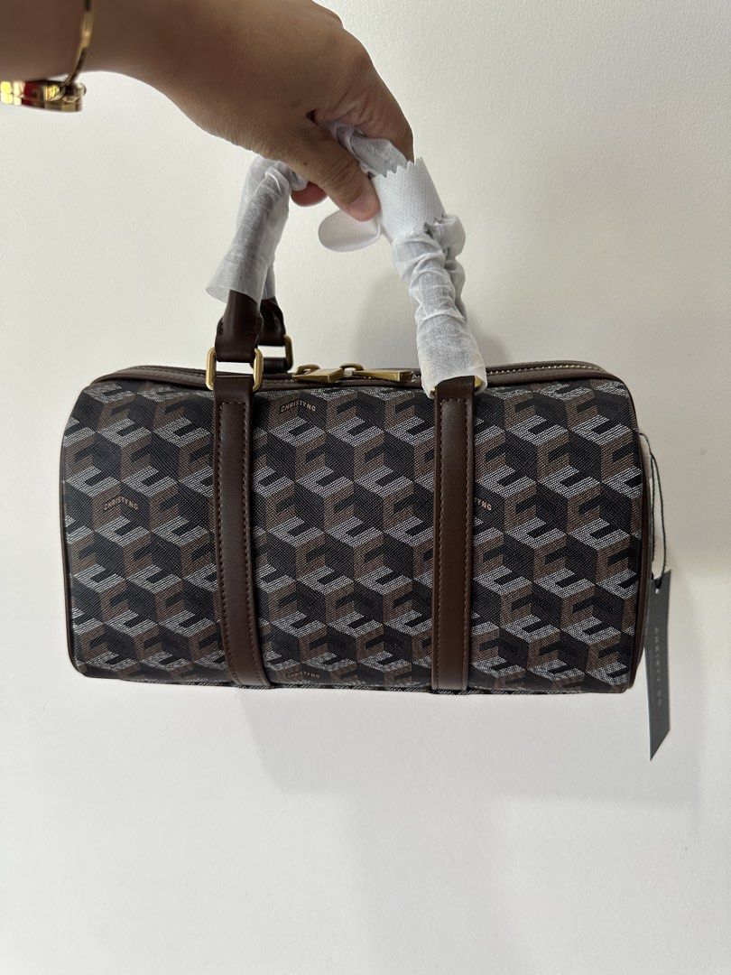 Christy Ng Enzo mini duffle (Category: Luxury Bags & Wallets) located in Manila. Submitted by maryjoremf13085 (Listing ID 1430649987, Image 1). Description: PTPA: For sale Brandnew Enzo mini duffle bag (chestnut brown) With plastuc, receipt and dustbag 3,199 only Loc: Commonwealth QC Open for lalamove and j&t delivery. NO COD. Thankyou admins.