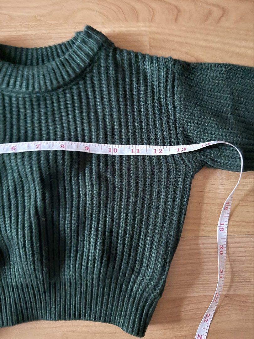 Cozy Pixies Green Sweater Set (Category: Babies & Kids Fashion) located in Cainta. Submitted by clarencegiven15 (Listing ID 1430704204, Image 2). Description: mom and baby green sweater shein size small cozy pixies 8-12mos.