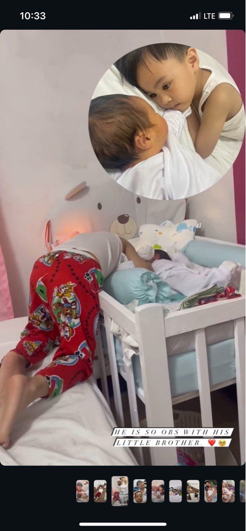 Crib for baby adjustable (Category: Cots & Cribs) located in Quezon City. Submitted by buy_it_wear_it (Listing ID 1430752001, Image 1). Description: White wooden baby crib with adjustable mattress height. Safe and convenient — puwedeng itaas for newborn, ibaba as baby grows. Rfs: declutter. Crib foam not included.