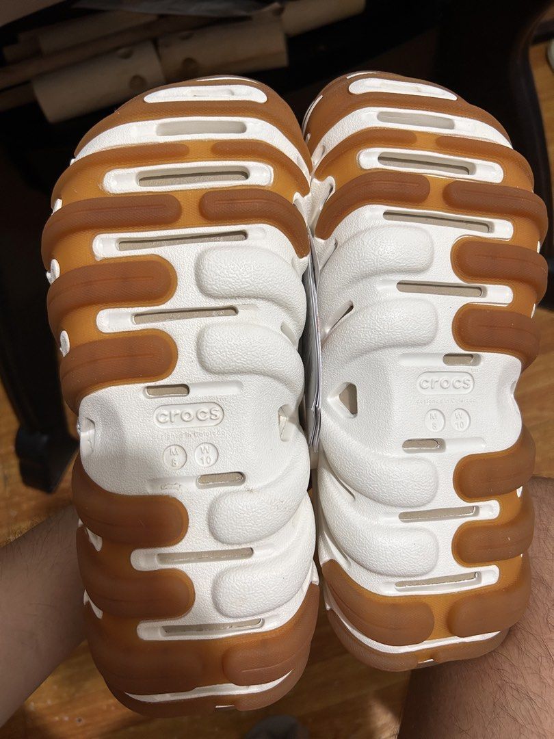Crocs Echo Clog Chalk Gum (Category: Slippers & Slides) located in Valenzuela. Submitted by julianjohn98 (Listing ID 1430726484, Image 3). Description: Brandnew✨ Crocs Echo Clog Chalk Gum 📍Valenzuela city.