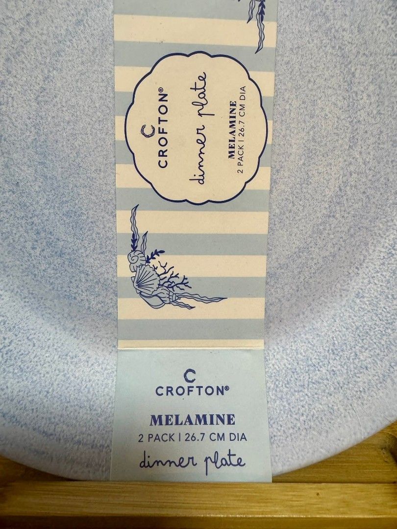 CROFTON® MELAMINE 4-PACK dinner plate 26.7 CM DIA (Category: Dinnerware & Cutlery) located in Manila. Submitted by ormelynmal86309 (Listing ID 1430607366, Image 2). Description: CROFTON® MELAMINE 4-PACK dinner plate 26.7 CM DIA 😍₱300😍.