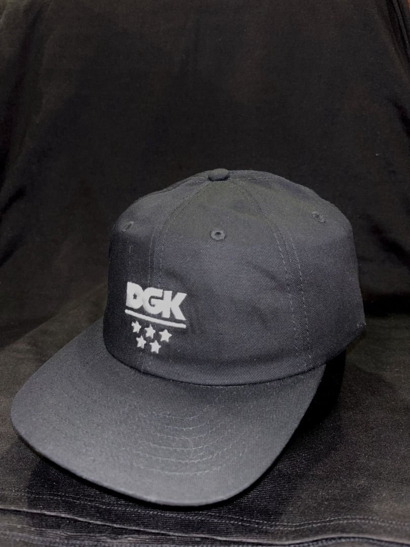 DGK Five Stars Dad Cap in black! (Category: Caps & Hats) located in Makati City. Submitted by thecapclubco (Listing ID 1430656585, Image 1). Description: Brand New DGK Five Stars Dad Cap in black! That signature clean look with the 5 stars. Ready to wear straight out the box. DM me if you want it! ..