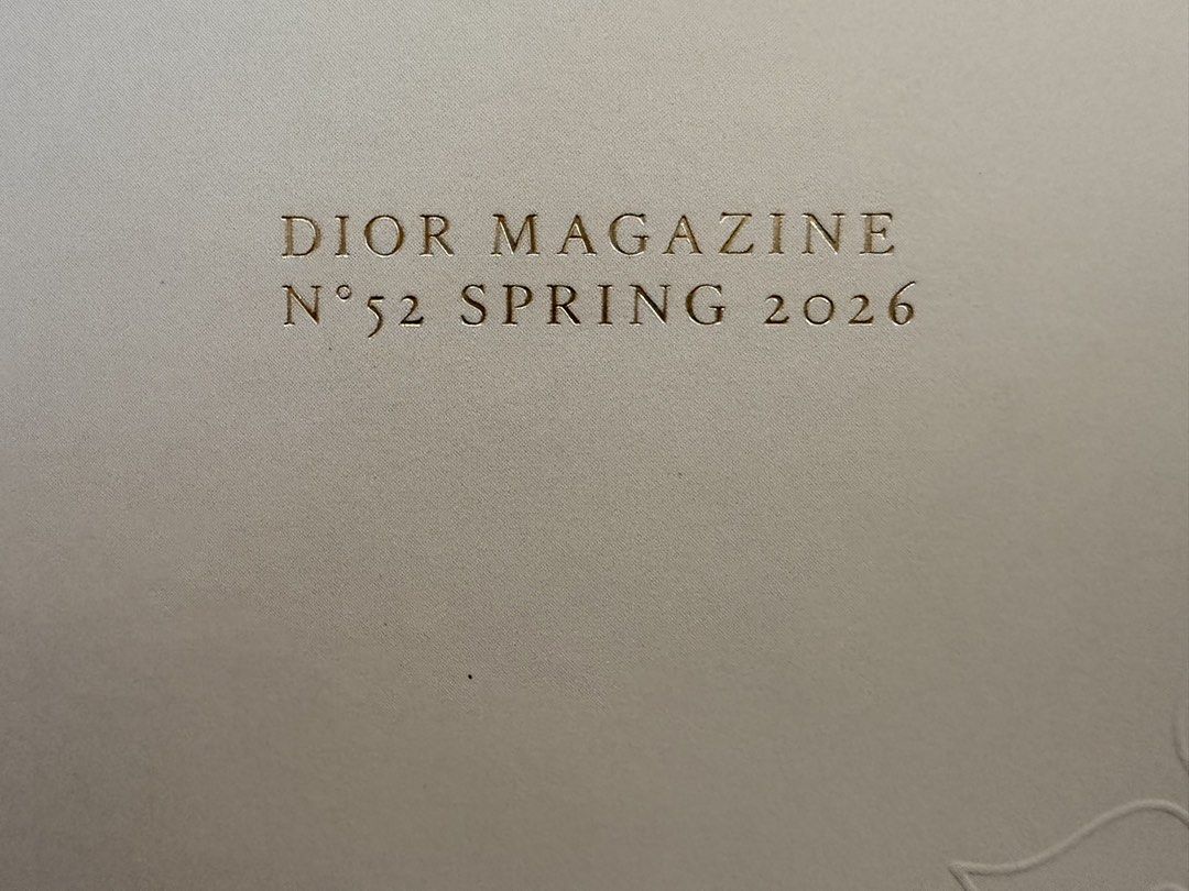 Dior Magazine No. 52 Spring 2026, Hobbies & Toys, Books & Magazines ...