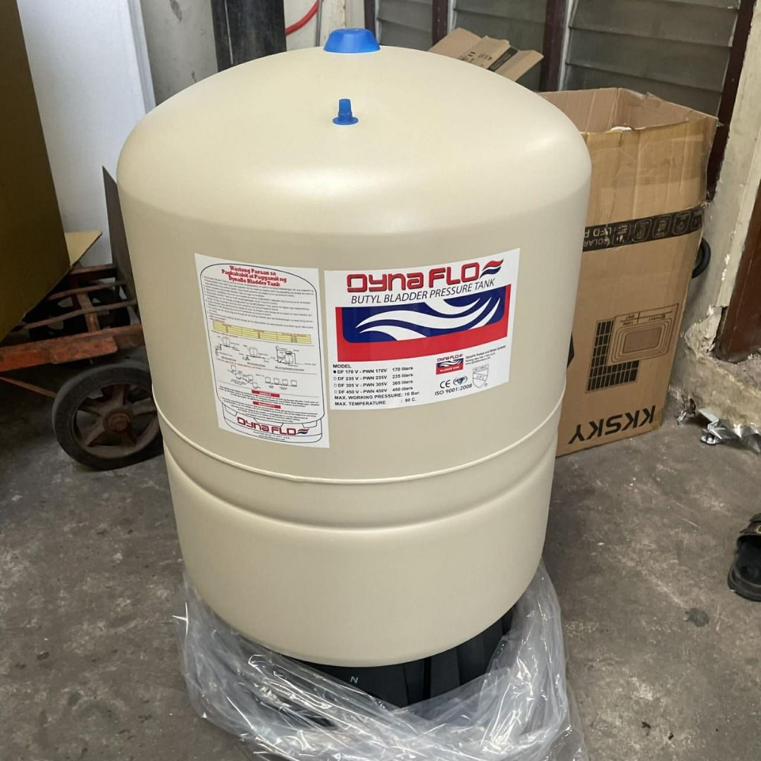 Dynaflo Bladder Tank Fixed Membrane (Category: Construction Tools & Equipment) located in Manila. Submitted by 09150361920ronvillaflor (Listing ID 1430613763, Image 2). Description: Dynaflo Bladder Tank Fixed Membrane Model: DF170V Specs: 170 Liters ₱21,800 "Welcome to Hayai Industrial tools supply corp." For inquiries 0-9-1-5-0-3-6-1-9-2-0 0-9-4-9-6-4-3-6-8-6-8 PRICE MAY CHANGE WITHOUT PRIOR NOTICE..