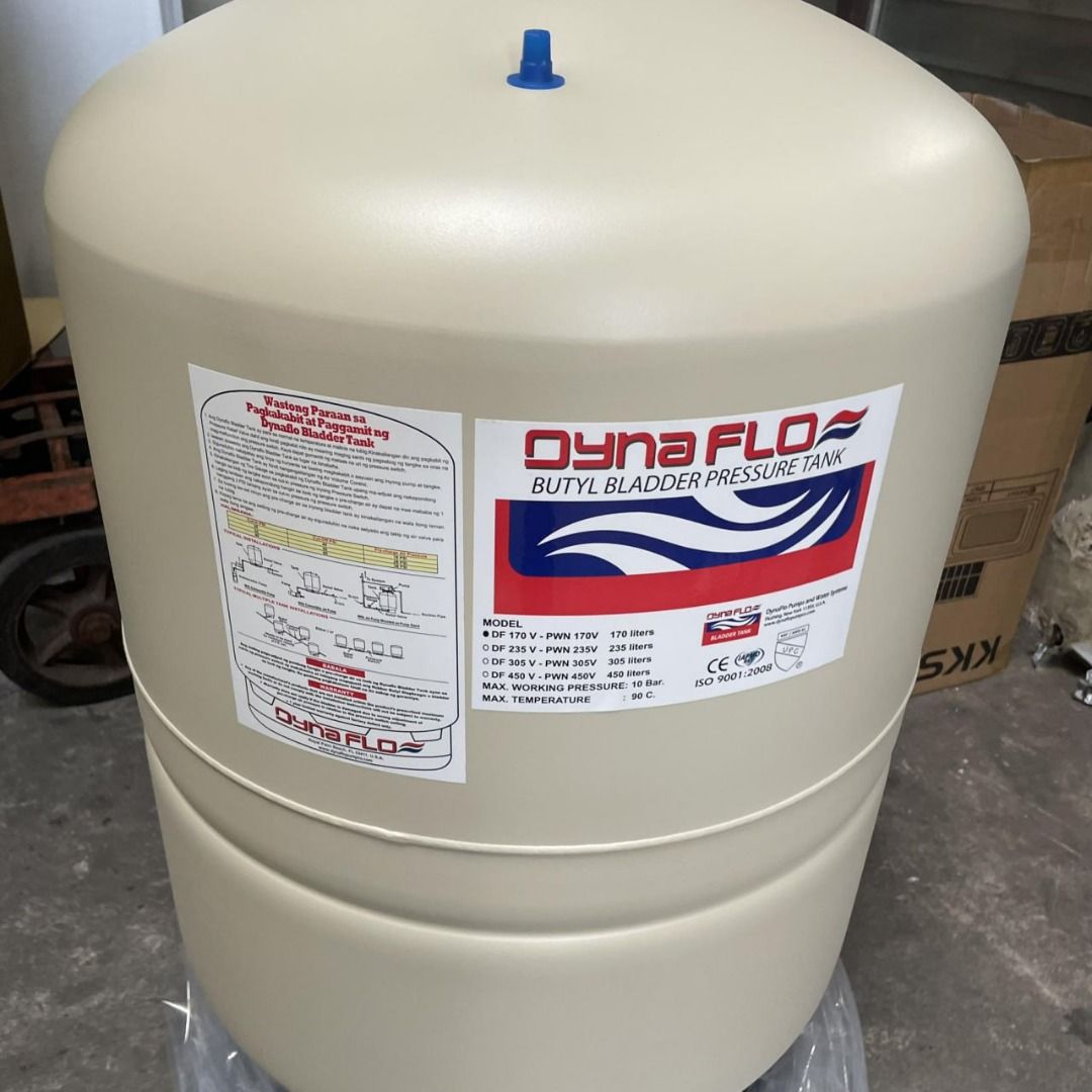 Dynaflo Bladder Tank Fixed Membrane (Category: Construction Tools & Equipment) located in Manila. Submitted by 09150361920ronvillaflor (Listing ID 1430613763, Image 3). Description: Dynaflo Bladder Tank Fixed Membrane Model: DF170V Specs: 170 Liters ₱21,800 "Welcome to Hayai Industrial tools supply corp." For inquiries 0-9-1-5-0-3-6-1-9-2-0 0-9-4-9-6-4-3-6-8-6-8 PRICE MAY CHANGE WITHOUT PRIOR NOTICE..