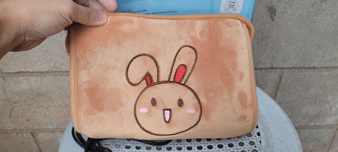 Electric Heating Pad with Bunny Design (Category: Massage Devices) located in Sablan. Submitted by gongonshelley12 (Listing ID 1430631632, Image 3). Description: 👉👉280 ONLY👈👈 SOBRANG GANDA AT ANG LAMBOT GAMITIN HOT WATER BAG QUALITY PO ETO WITH CORD PARA MAREHEAT ANG TUBIG SA LOOB NEW NEW NEW.