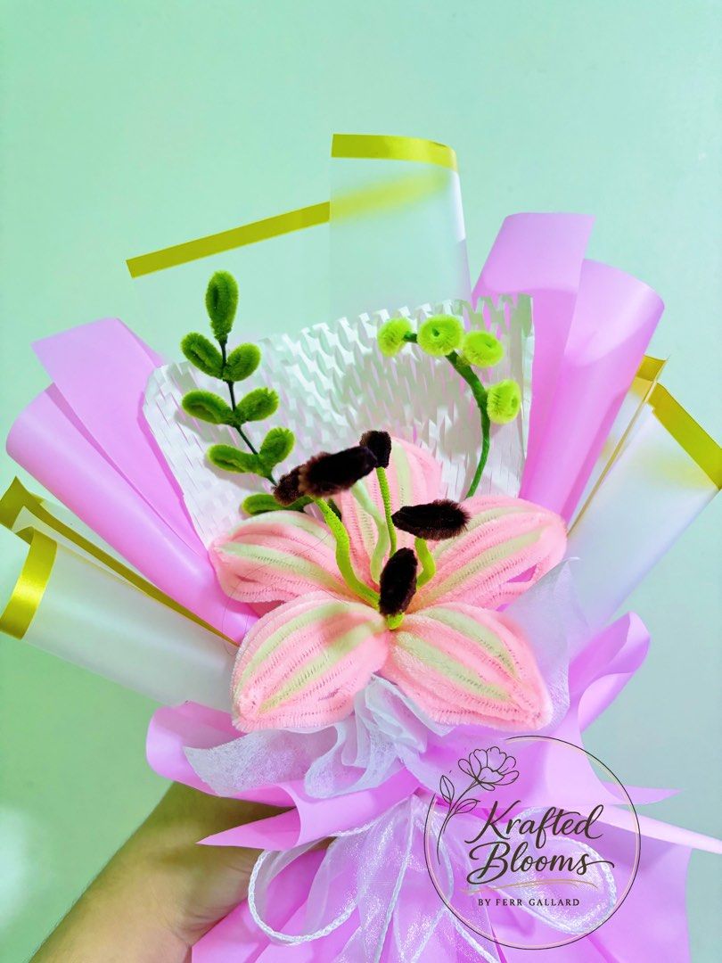 Fuzzy Wire Flower Bouquet (Category: Flowers & Bouquets) located in Taguig. Submitted by ferrgallardsegunda (Listing ID 1430645505, Image 2). Description: On hand.