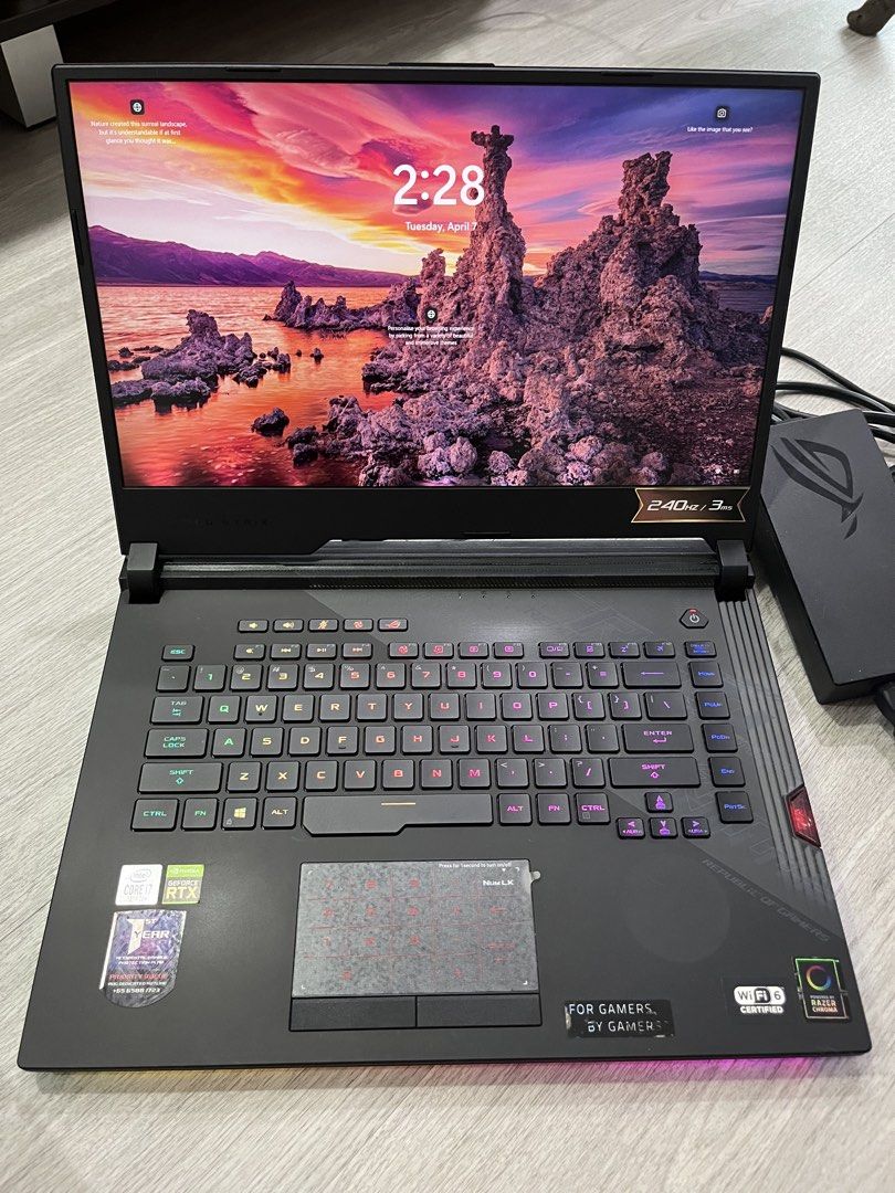 Gaming laptop ASUS ROG Strix G532LV, Computers & Tech, Laptops ...