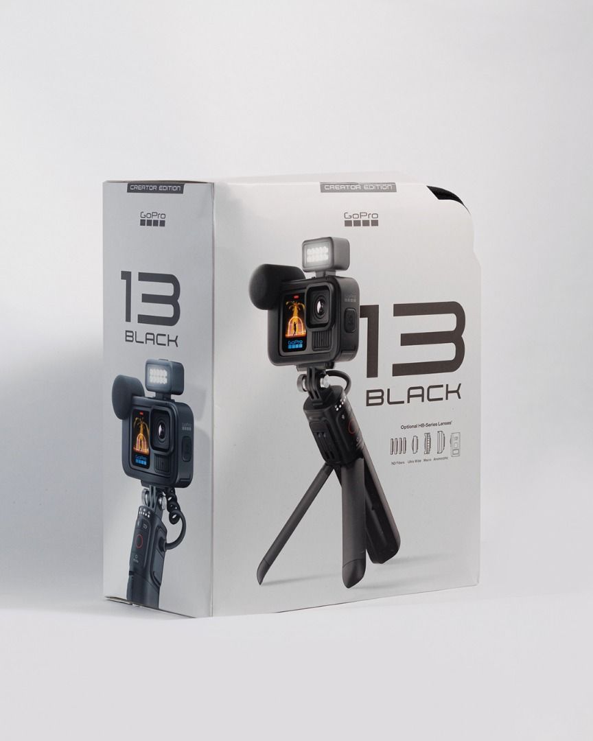 GoPro Hero 13 Black - Creator Edition (Sealed) (Category: Video Cameras) located in Baguio. Submitted by wynnejaranilla (Listing ID 1430676227, Image 1). Description: - GoPro Hero 13 Black - Creator Edition (Sealed) - Brand new and unopened. - Includes all the accessories for content creation. - Perfect for vloggers and filmmakers. - Ready to capture high-quality videos. - Complete package. RFS: Excess inventory. Need Funds. .