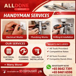 Move Out Cleaning + Upholstery + Handyman Package (All-in-One Service) Collection item 3
