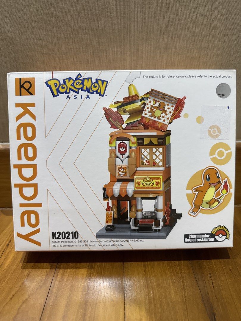 Keepley Pokemon Asia Charmander Hotpot Restaurant Building Block Set ...
