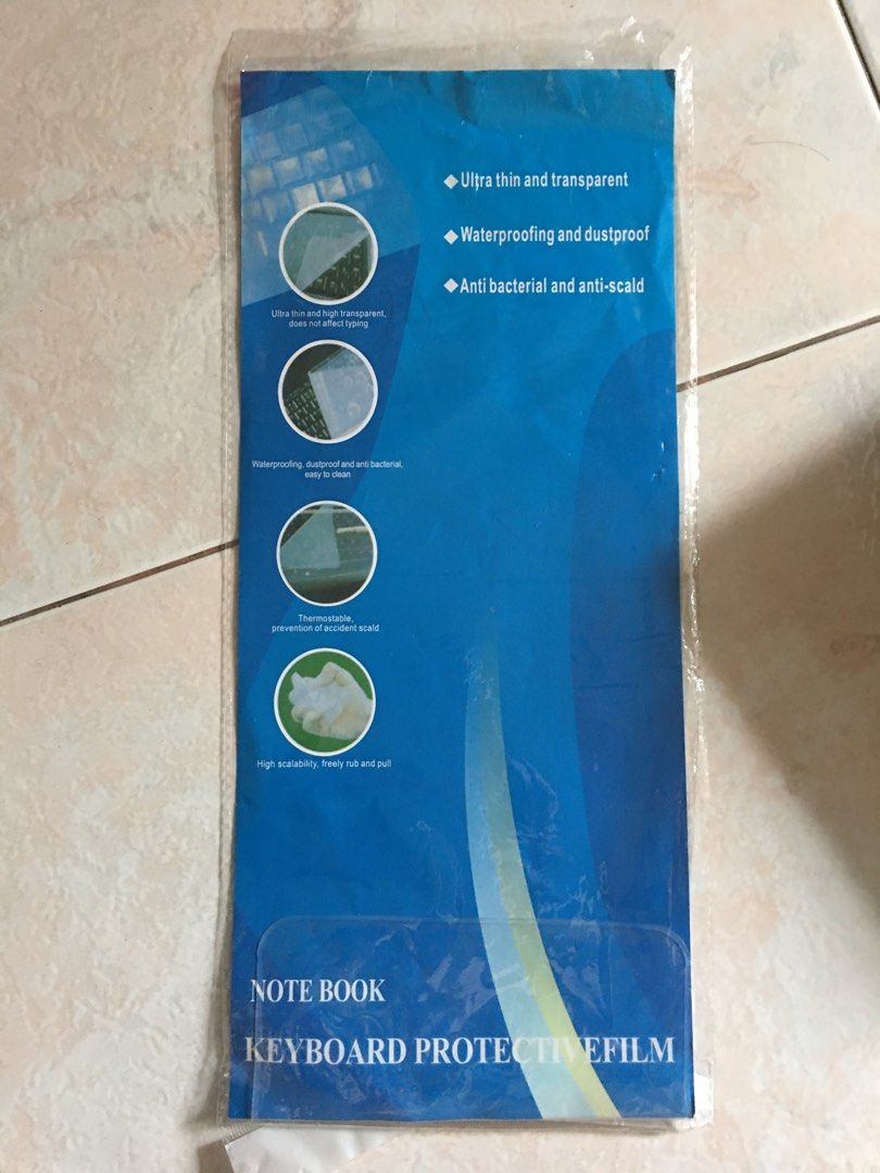 Keyboard protector (Category: Laptops & Notebooks) located in Singapore. Submitted by mabel8763 (Listing ID 1430604321, Image 1). Description: .