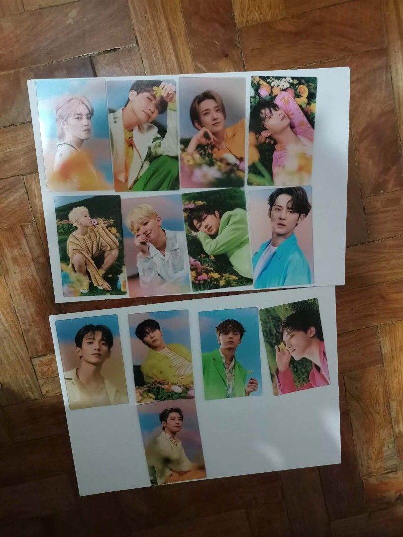 Seventeen Album and Photocards (Category: K-Wave Merchandise) located in Manila. Submitted by keicastel (Listing ID 1430710629, Image 2). Description: Unsealed, complete inclusions. Can negotiate if multiple. Unused, stored away immediately after buying. Seventeen Albums and Holographic PC Set - 500 each Location: Quezon City MOD: Lalamove / Grab / JNT (every Saturdays) MOP: GCash.