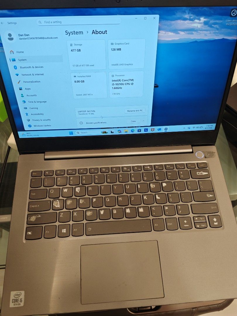 Lenovo ThinkBook 14 laptop420564711737272322
