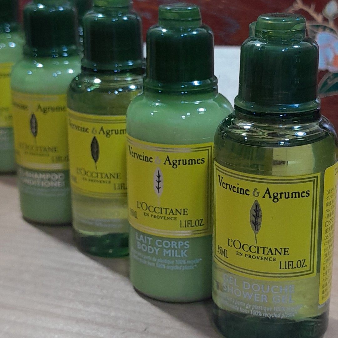 L'OCCITANE Bath and Body (Category: Bath) located in Las Pinas. Submitted by 84vintage (Listing ID 1430643621, Image 1). Description: 2 Shower Gel 2 Hair Conditioner 2 Shampoo 2 Body Milk.