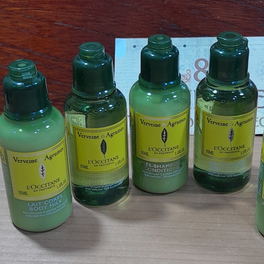 L'OCCITANE Bath and Body (Category: Bath) located in Las Pinas. Submitted by 84vintage (Listing ID 1430643621, Image 3). Description: 2 Shower Gel 2 Hair Conditioner 2 Shampoo 2 Body Milk.