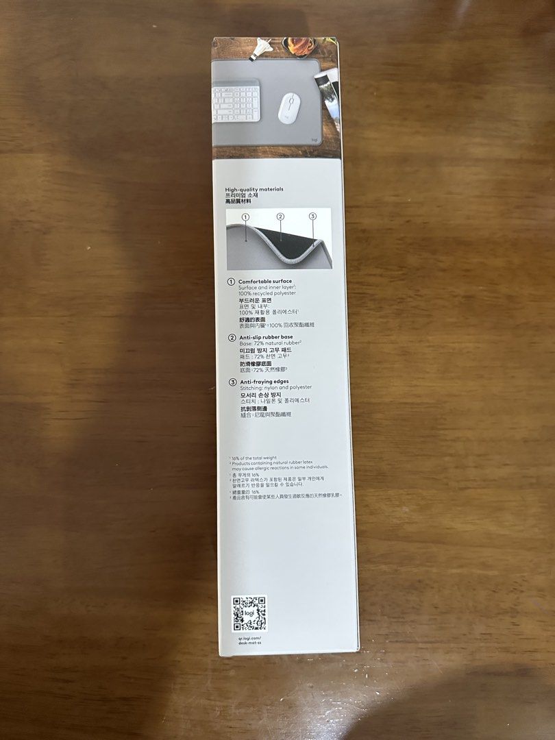 Logitech Studio Series Desk Mat - Grey475773830798387203