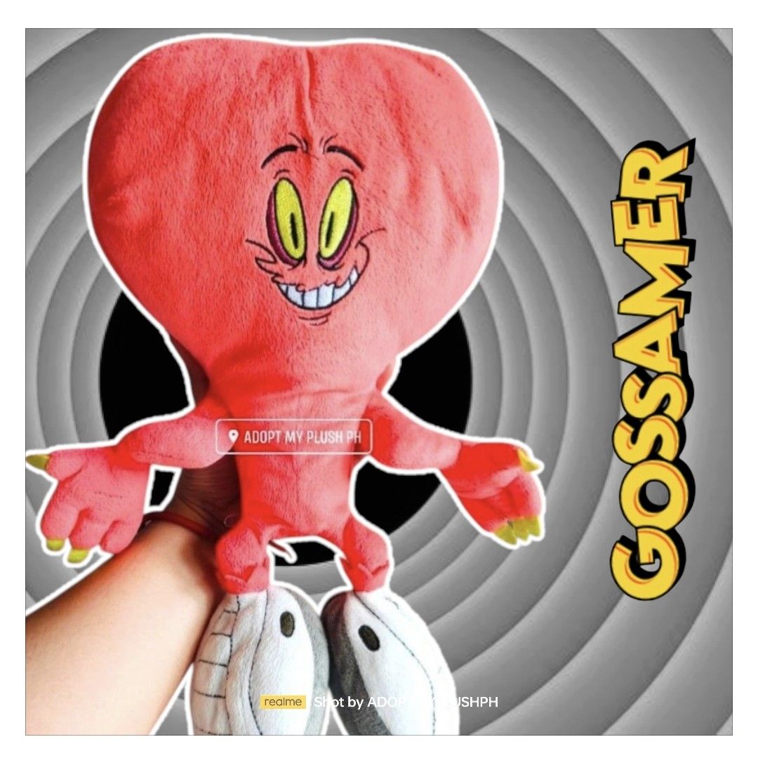 12" LOONEY TUNES, Gossamer plush (Category: Plushies & Soft Toys) located in Taguig. Submitted by adopt.my.plush.ph (Listing ID 1294579673, Image 1). Description: Looney Tunes Gossamer Plush Doll 👋 All items are considered pre-loved unless noted as BNWT. #manageyourexpectations #adoptmyplushph.