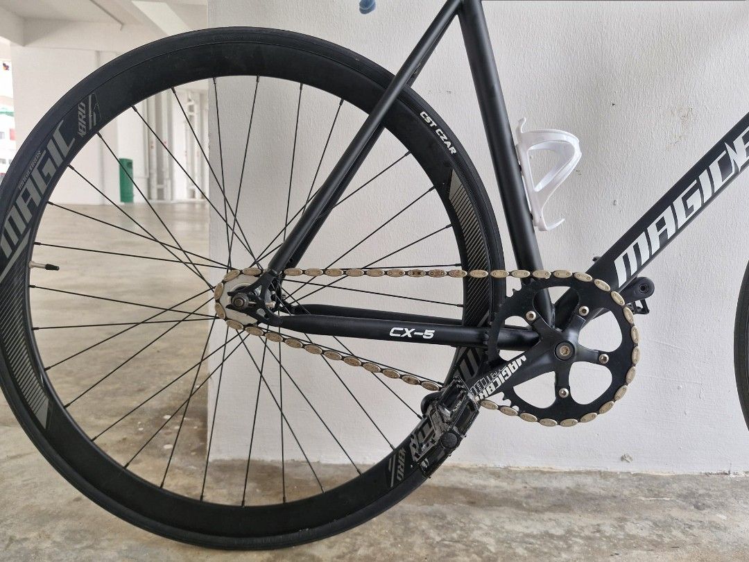 Fixed Gear Magic Magic CX-5 Fixed Gear Bike, Sports Equipment, Bicycles & Parts ...
