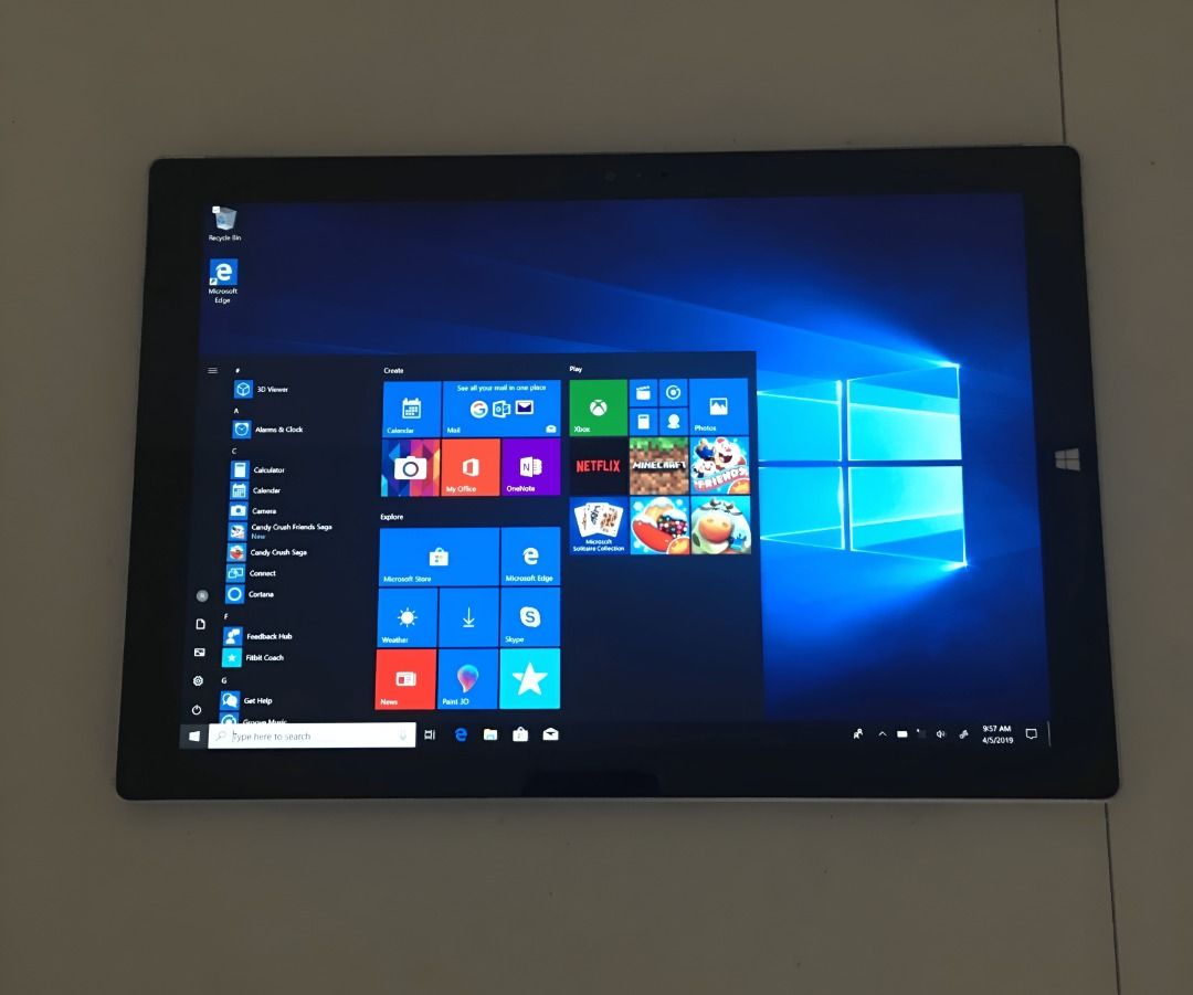 Microsoft Surface Pro 3 (Category: Laptops & Notebooks) located in Sogod. Submitted by jairene1 (Listing ID 1430708856, Image 1). Description: FS BRANDNEW 2-in-1 device(Laptop and Tablet) ◆ 10.8” Full HD+ Touchscreen ◆ Intel Atom x7 Processor ◆ 4GB RAM + 64GB/128GB Storage ◆ Up to 10 Hours Battery Life ◆ With USB 3.0, Mini DisplayPort & microSD slot ◆ Runs Full Windows 10 ◆ Built-in Front & Rear Cameras ◆ Durable Magnesium Body + Adjustable Kicks