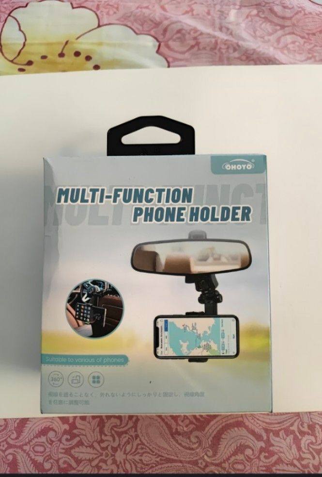 Multi-Function Phone Holder (Category: Mounts & Holders) located in Pasir Puteh. Submitted by ashredhex (Listing ID 1430627773, Image 1). Description: Multi-Function Phone Holder ★Just bought it but not suitable with my car so I'm selling it Postage by JnT. CoD/Pickup in Pasir Puteh area and nearby only. Pm for more details..