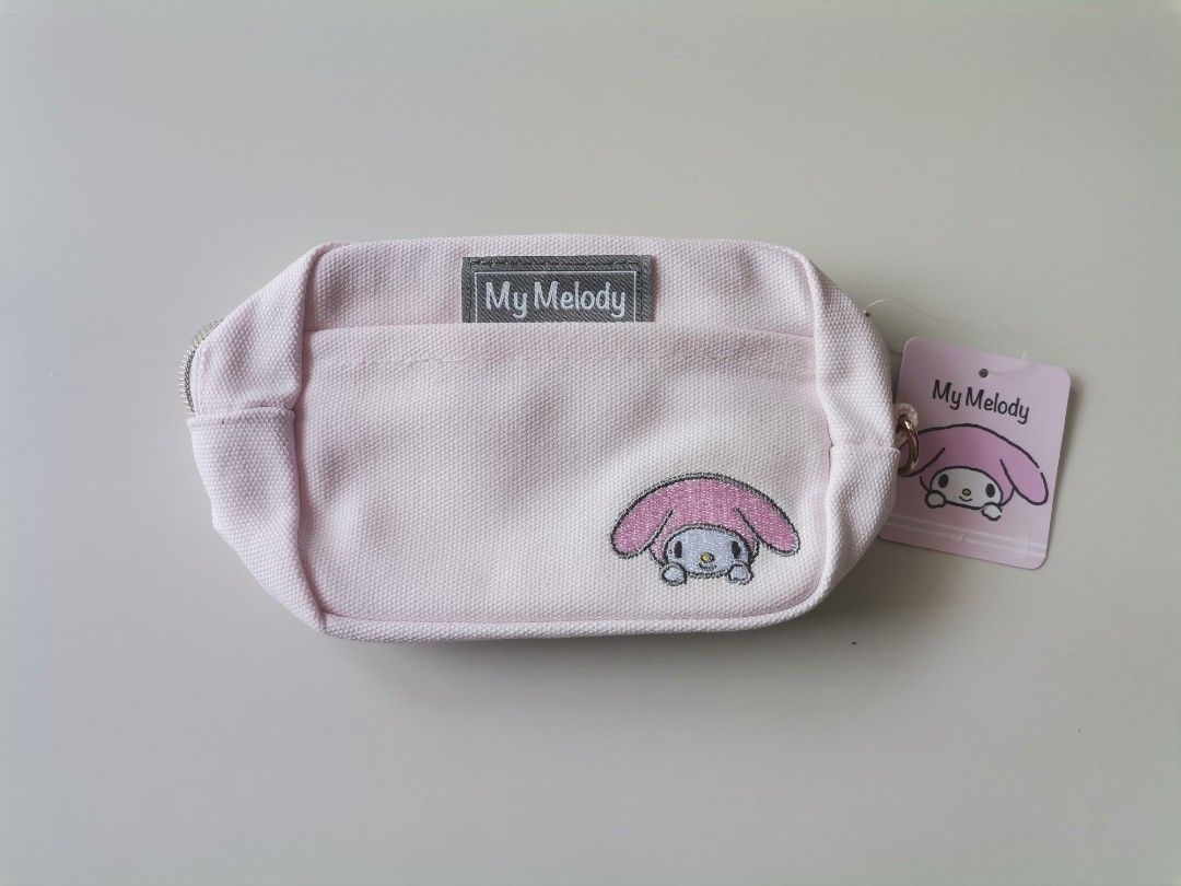 My Melody canvas pouch (Category: Purses & Pouches) located in Pasig City. Submitted by cae.025 (Listing ID 1430608480, Image 1). Description: Kawaii My Melody canvas multi-purpose pouch from Japan 🇯🇵 ~ BNWT (brand-new with tag) ~ PM for inquiries. MOP: thru BDO or gcash only. MOD: lalamove or grab c/o buyer Thank You. .