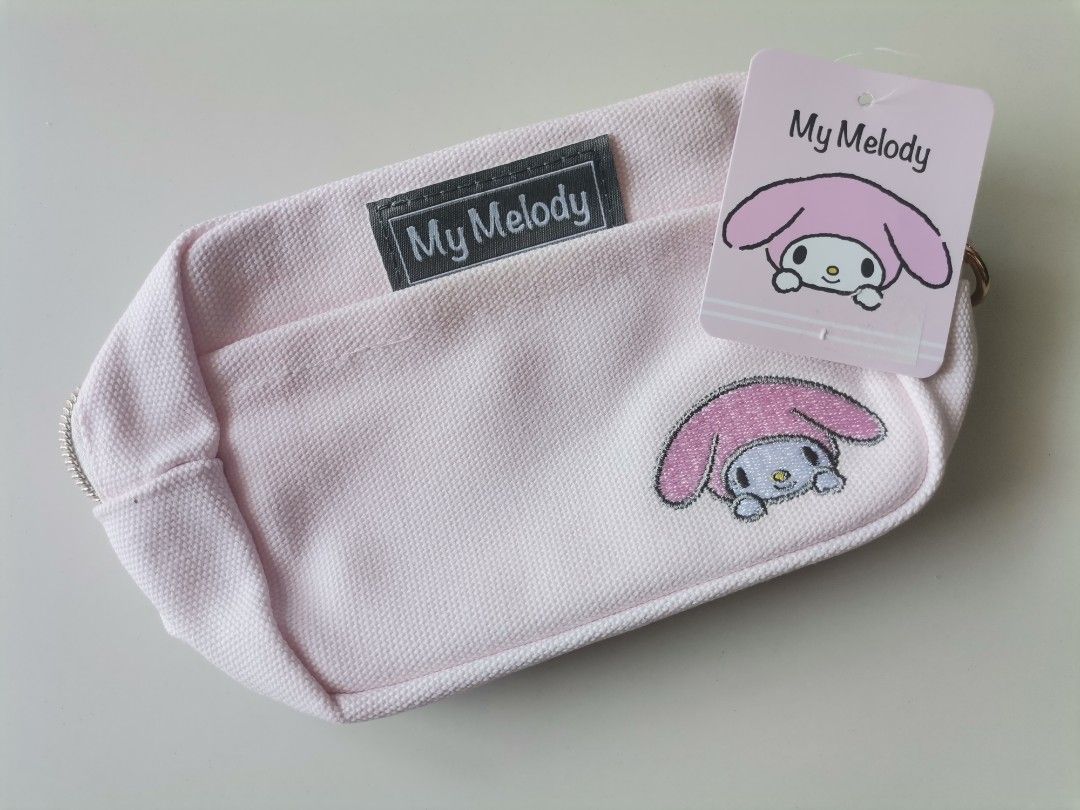 My Melody canvas pouch (Category: Purses & Pouches) located in Pasig City. Submitted by cae.025 (Listing ID 1430608480, Image 3). Description: Kawaii My Melody canvas multi-purpose pouch from Japan 🇯🇵 ~ BNWT (brand-new with tag) ~ PM for inquiries. MOP: thru BDO or gcash only. MOD: lalamove or grab c/o buyer Thank You. .
