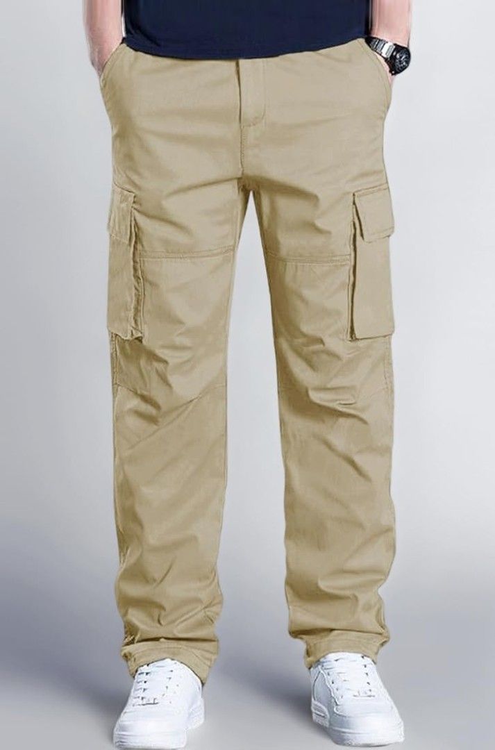 NEW (L/36x32.5) Seven7 Khaki Cotton Cargo Pants (Category: Jeans) located in San Mateo. Submitted by misskay.94 (Listing ID 1430715286, Image 1). Description: 💡 1st pic similar fit only.