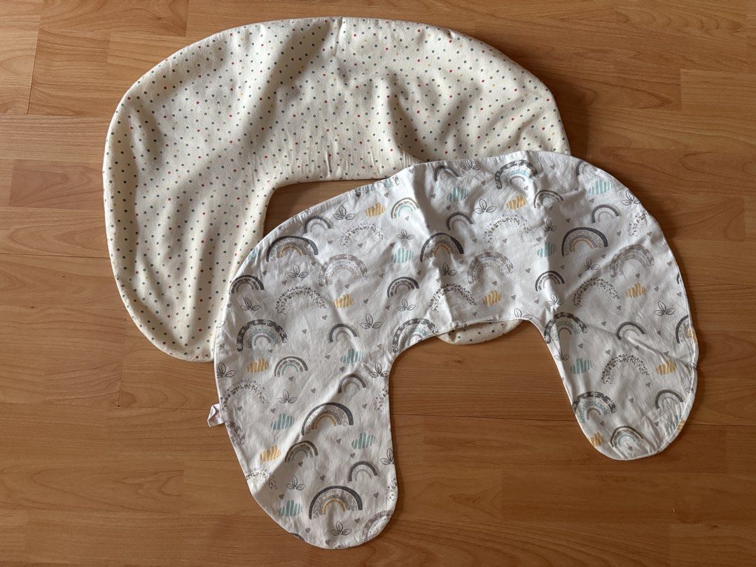 Nursing Pillow with Rainbow and Polka Dot Design (Category: Maternity Care) located in Cainta. Submitted by clarencegiven15 (Listing ID 1430714738, Image 1). Description: noah ark set of 2 nursing pillowcase .