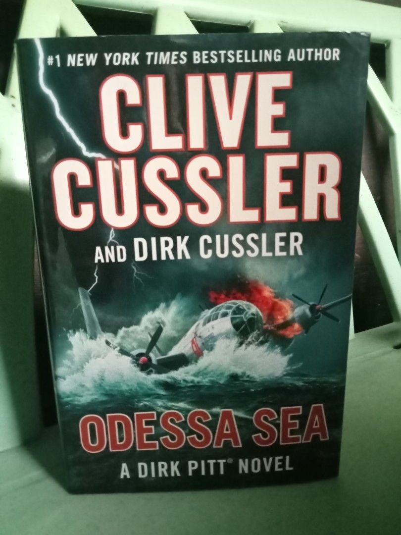 Odessa Sea by Clive Cussler (Category: Storybooks) located in Manila. Submitted by almonds0625 (Listing ID 1430665957, Image 1). Description: Hardbound with dust jacket With minimal signs of usage; very good condition MOP: GCash, Maya, Maribank SF to be shouldered by buyer.