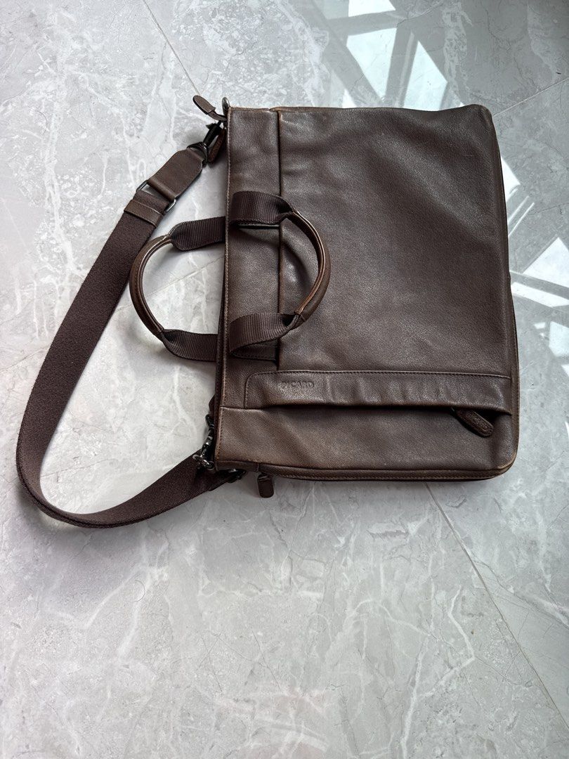 Picard Brown Laptop Bag with Shoulder Strap448850763701309440