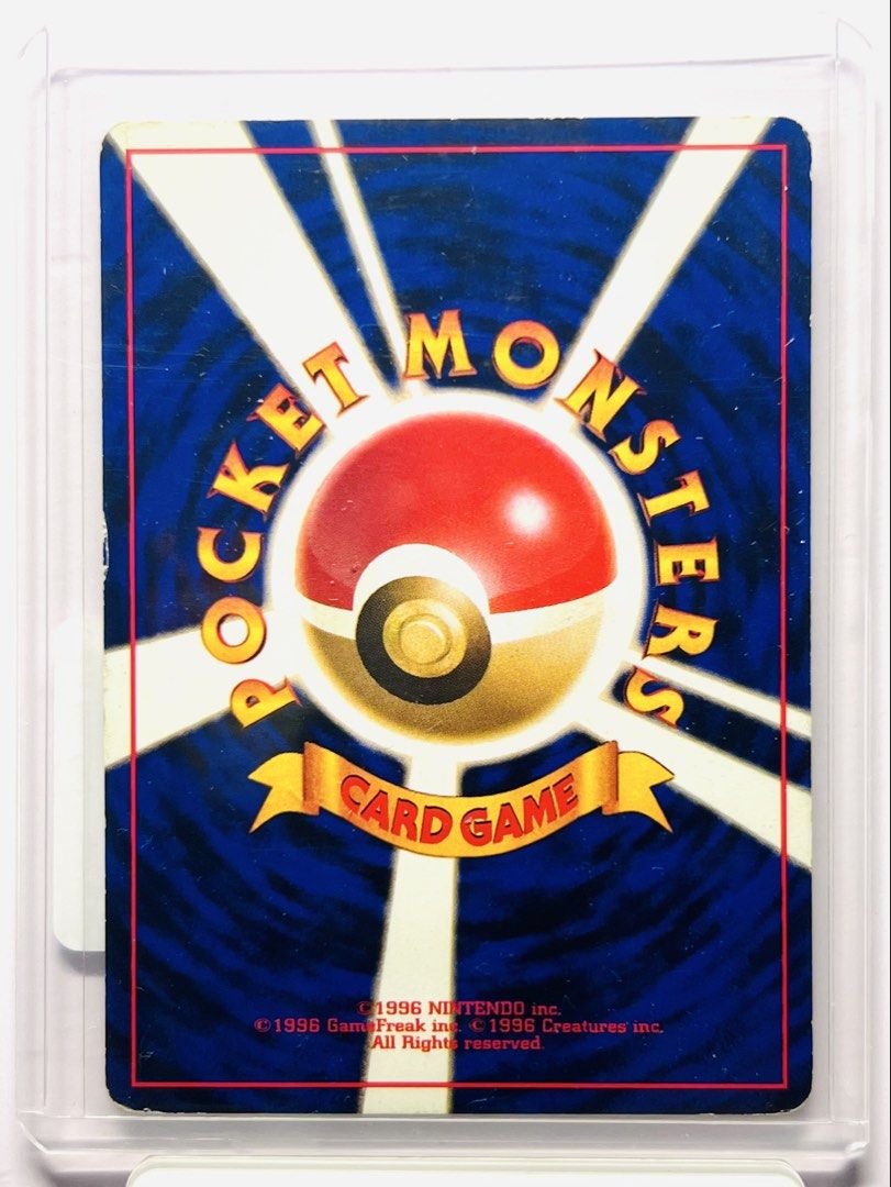 「玩具兵室PKM049」日版 寵物小精靈 Pokemon 遊戲卡 波波球 1996, 興趣及遊戲, 玩具 & 遊戲類 - Carousell