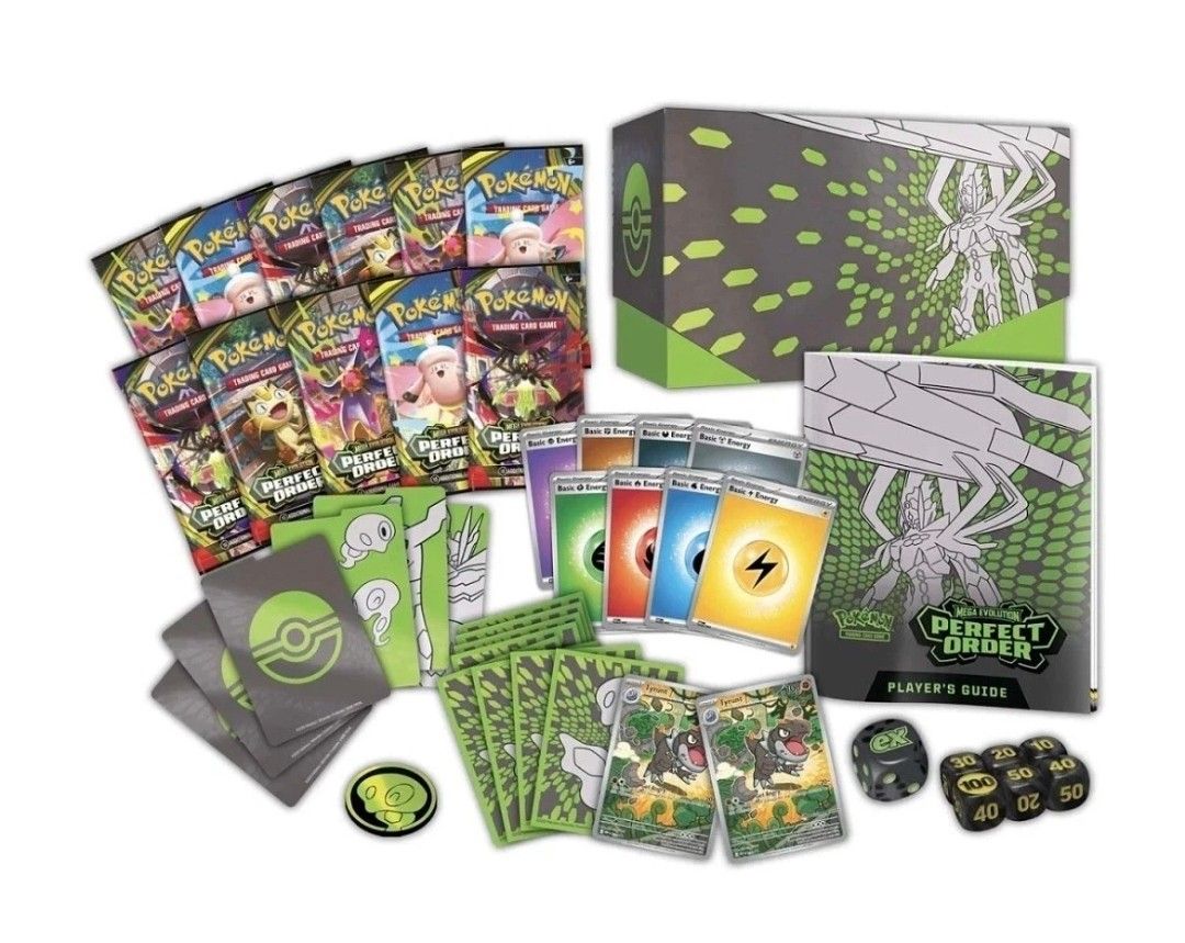 Pokemon Mega Evolution Perfect Order (Pokemon Center) Elite Trainer Box ...