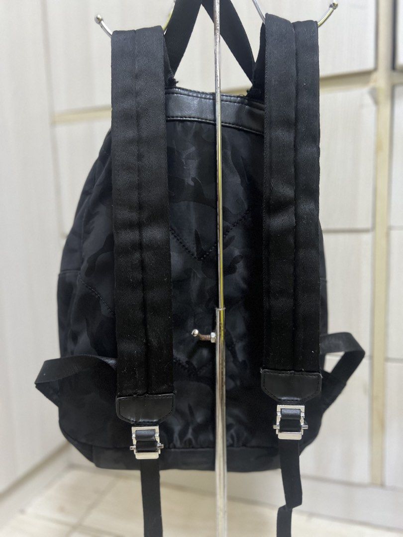 PRADA bagpack (Category: Backpacks) located in Muntinlupa City. Submitted by ababrl (Listing ID 1430615867, Image 3). Description: Prada bagpack barely used Declutterring .