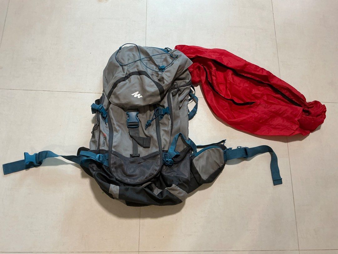 Timbutu Backpack Quechua Forclaz 50L Backpack /timbuktu, Men's Fashion, Bags, Backpacks ...