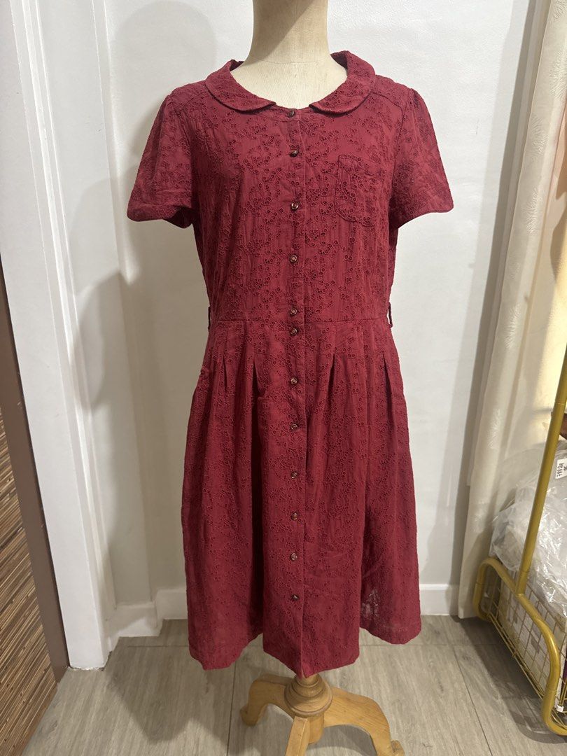 Red Embroidered Dress (Category: Dresses) located in Davao. Submitted by therealtrader8 (Listing ID 1430675535, Image 2). Description: .