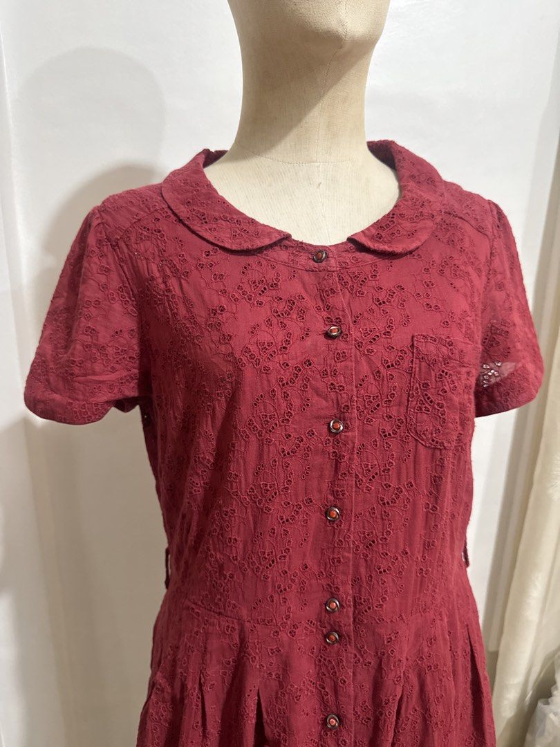 Red Embroidered Dress (Category: Dresses) located in Davao. Submitted by therealtrader8 (Listing ID 1430675535, Image 3). Description: .
