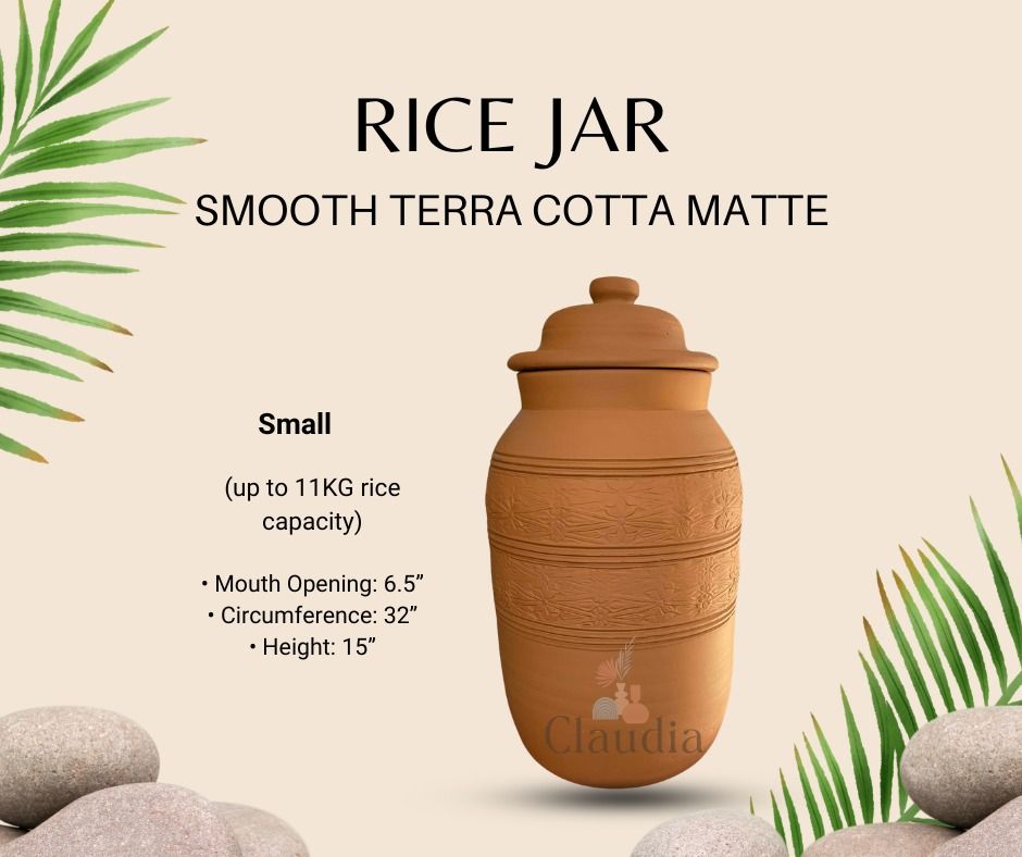 Rice Storage Jar | Tapayan Clay Pot | Bigasan Container PH, Furniture ...