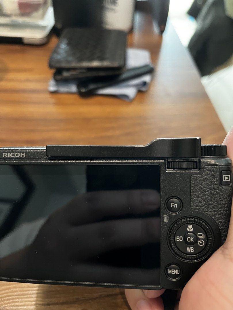 Ricoh GR3 Thumb Grip (Category: Cameras) located in Makati City. Submitted by hakdogerist666 (Listing ID 1430606637, Image 2). Description: No brand metal thumb grip for Ricoh GR III - Black (powdercoated) Brand new (extra - ordered 2 pcs by mistake) 400 + SF .