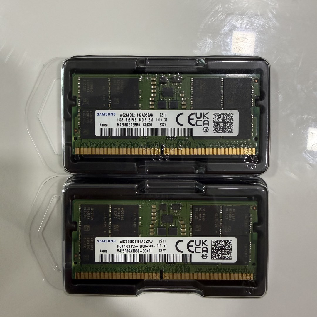 Samsung 16GB 4800MHz DDR5 RAM, Computers & Tech, Parts & Accessories ...