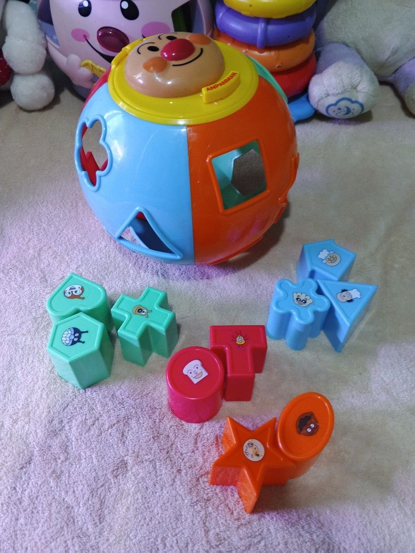 Shape Sorter and Stacker (Category: Infant Playtime) located in Manila. Submitted by rorolittletoes (Listing ID 1430628053, Image 2). Description: Price starts at 100 ☺️ 📍Novaliches QC nagshiship naman po via SPX 🧡.
