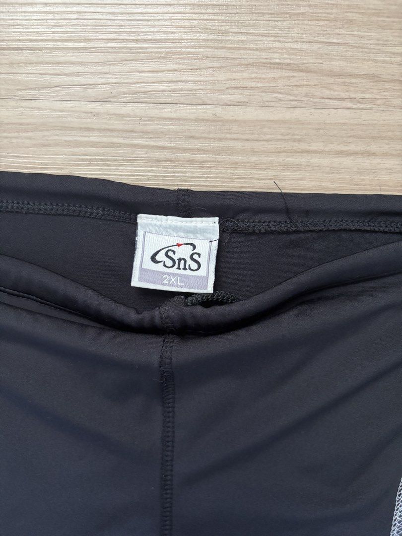 SnS Tights (Swim / Run Tights) (Category: Activewear) located in Mandaluyong City. Submitted by saulstationph (Listing ID 1430666243, Image 2). Description: Drifit Running / Swim Half Tights Size: Fits 30inch+ waistline (check actual measurement in photos) 📍Mandaluyong (Checkout with other products for discount).